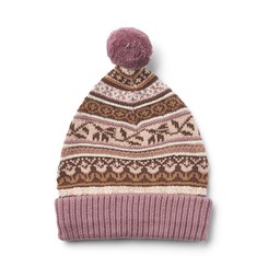 Wheat beanie Anna - Lavender dawn